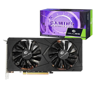 USED AMD RX 5700 XT 8GB Graphics Card GDDR6 256Bit PCI-E 4.0×16 6+8Pin Radeon GPU Rx 5700XT Gaming Video Card Placa De Video