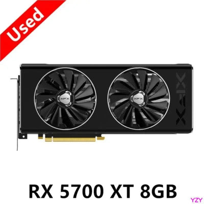 XFX RX 5700XT RX5700 XT 8GB Graphics Card GPU AMD Radeon 5700XT Video Cards RX 5700 XT Desktop PC Screen Card Computer Game Map