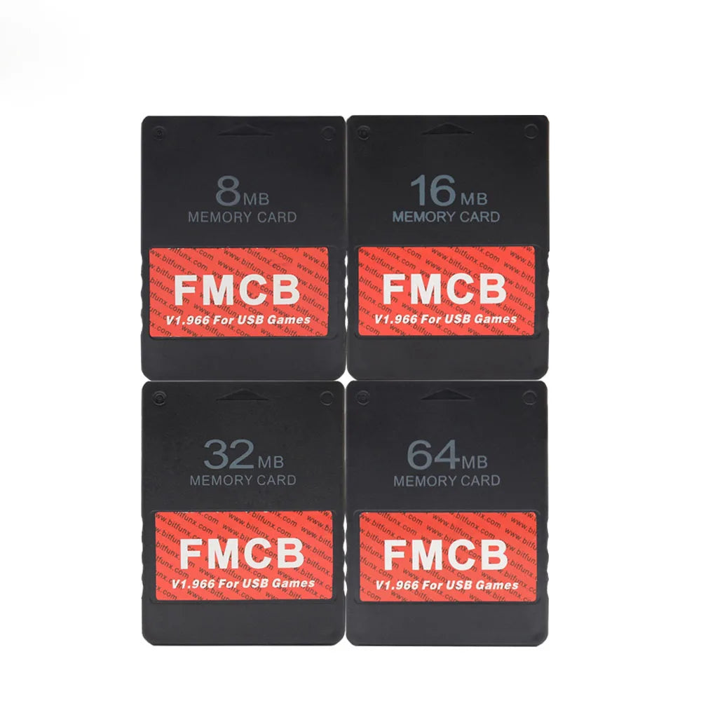 Retro Video Gaming FMCB Memory Card for PS2 Console USB HDD Games Support PS2 PS1 Games