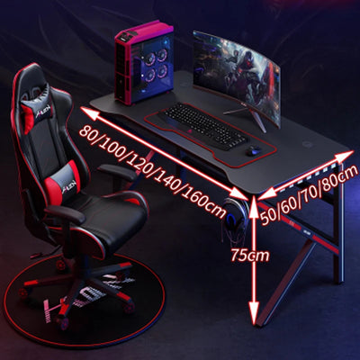 Gaming Chair Table Desktop Computer Silla Gamer Desk Cross Border Esports Cadeira Gamer Full Set Of Competitive Laptop Stand