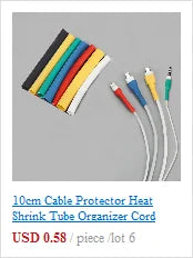 Desktop Cable Organizer USB Clips Desktop Silicone Wire Manager Cord Holder Management for Data Line Headphone Earphone