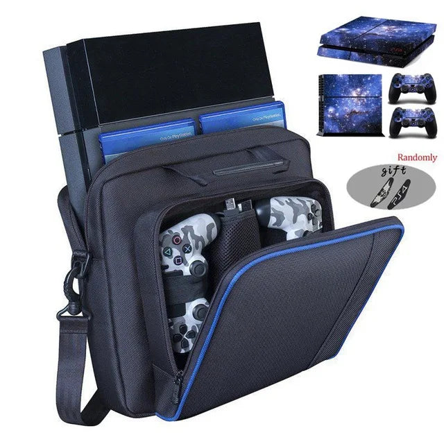 For PS4 Game Sytem Bag Canvas Carry Bags Case Protective Shoulder For PlayStation 4 PS4 Console Travel Storage Carry Handbag