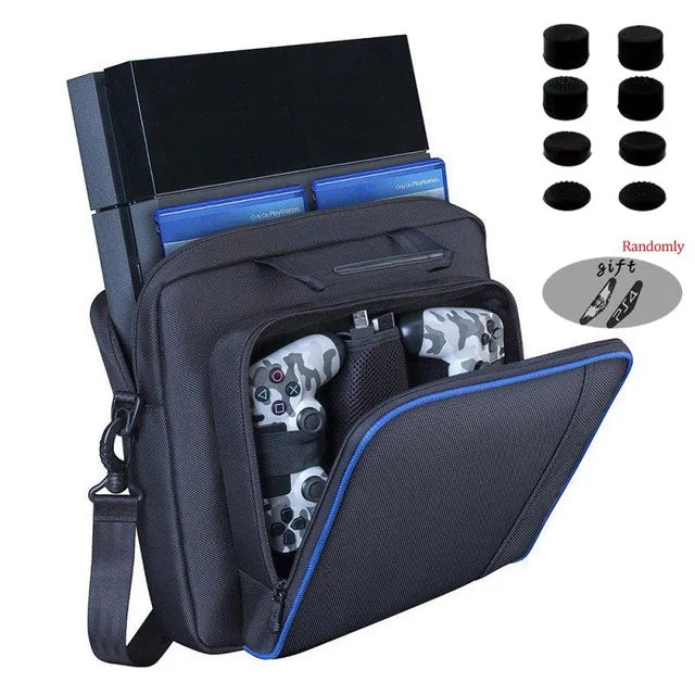 For PS4 Game Sytem Bag Canvas Carry Bags Case Protective Shoulder For PlayStation 4 PS4 Console Travel Storage Carry Handbag