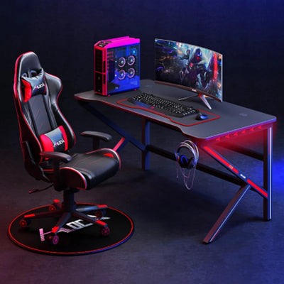 Gaming Chair Table Desktop Computer Silla Gamer Desk Cross Border Esports Cadeira Gamer Full Set Of Competitive Laptop Stand