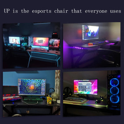 Gaming Chair Table Desktop Computer Silla Gamer Desk Cross Border Esports Cadeira Gamer Full Set Of Competitive Laptop Stand