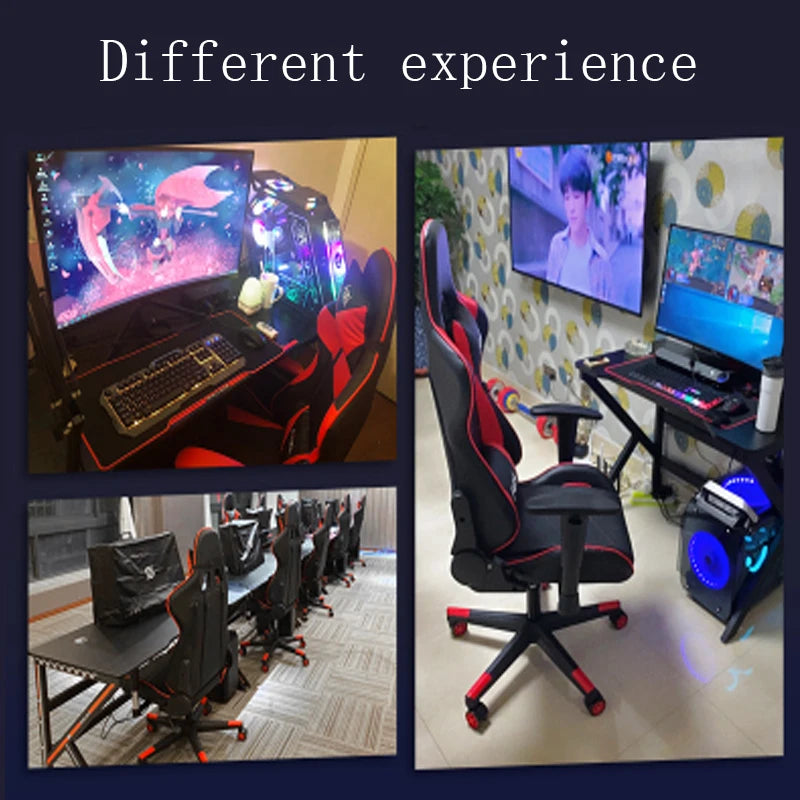 Gaming Chair Table Desktop Computer Silla Gamer Desk Cross Border Esports Cadeira Gamer Full Set Of Competitive Laptop Stand