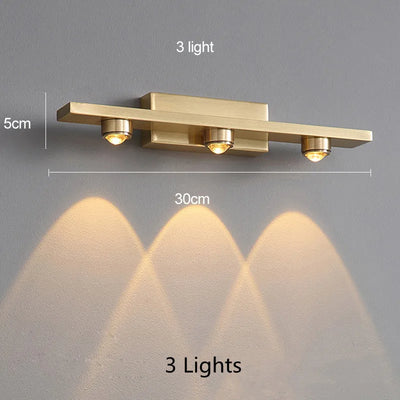 Modern Creative Bathroom Mirror Front Lamp Hotel Mirror Cabinet LED Mirror Lamps Living Room Bedroom Makeup Art Wall Lights Lamp