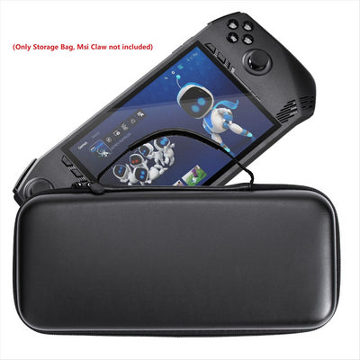 Portable Storage Bag Carrying Case for Claw Game Console EVA Waterproof and Anti Drop Protective Handbag Black