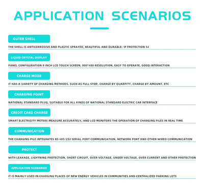 Station With App Mobile Phone Program Controller Ev Charging Station Electric Car /Solar Charging Station