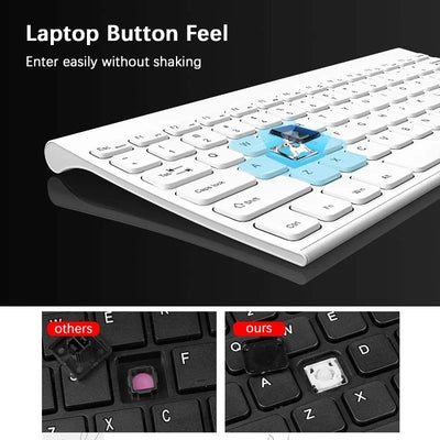 2.4G Wireless Rechargeable Keyboard Mouse