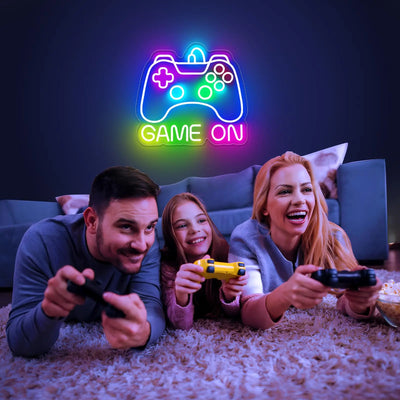 Game Zome Neon Sign LED Wall Decor USB Powered  Acrylic For Gaming Lighting Bedroom Bedside Wall Decor Gamer Party Birthday Gift