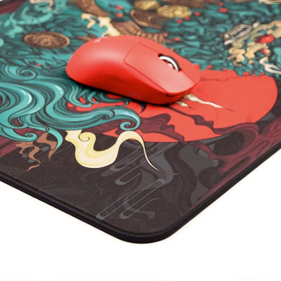 Original Esports Tiger Mouse Pad Qingsui 2 pro s + X 3 3S Large Size Professional Gaming Control Mice Mat ER Anti-skid Base Gel