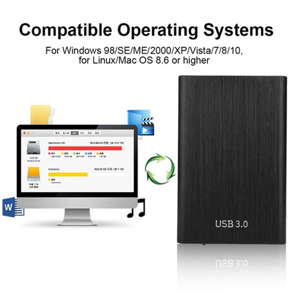 2.5 Inch Portable Hard Drive USB