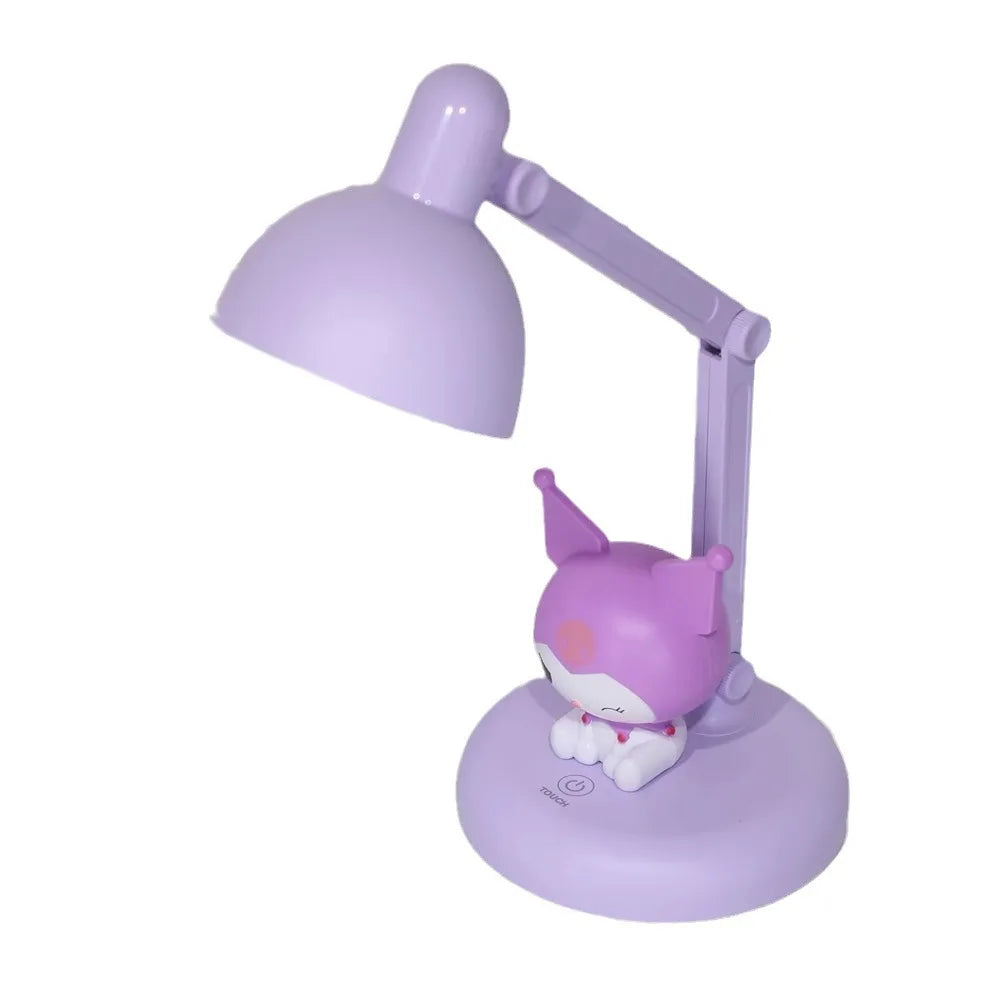 Kawaii Sanrio Cinnamoroll My Melody Cartoon LED Desktop Bedside Desk Lamp Night Light Ornaments Daily Necessities