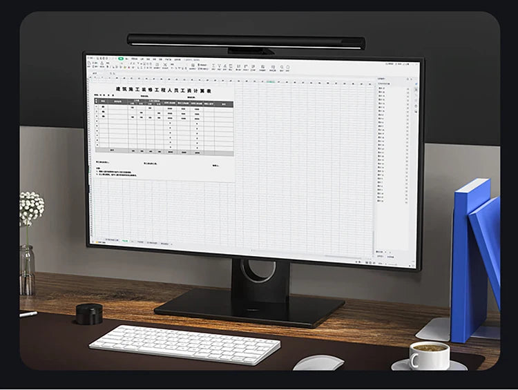 LYMAX Desk Lamp Screen bar Display Hanging Light Eyes Protection PC Computer Monitor Light Bar Wireless Remote Control