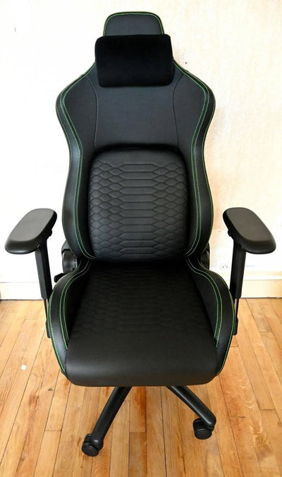 free sample leather XL razer gaming chair black high back computer race chair silla gamer