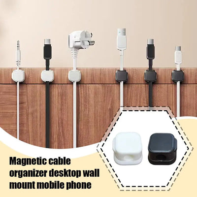 Magnetic Cable Organiser Adjustable Cord Holder