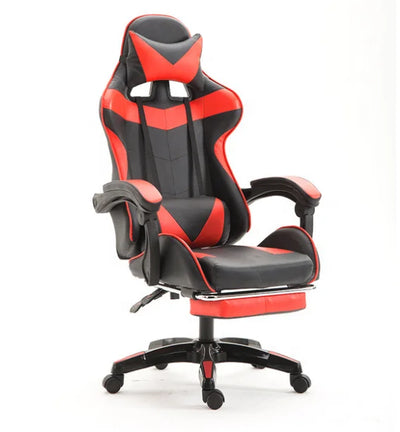 Custom China Black Red Wooden Frame LED PU Leather Office Adult Ergonomic RGB Racing Computer PC Gamer Gaming Chair For Sale