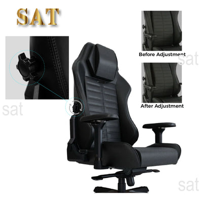 High Quality PU Leather Reclining Gaming Chair Adjustable Ergonomic Master Gamer Chair For Games