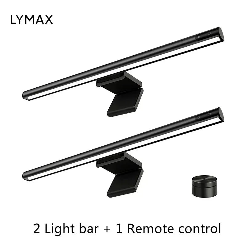 LYMAX Desk Lamp Screen bar Display Hanging Light Eyes Protection PC Computer Monitor Light Bar Wireless Remote Control