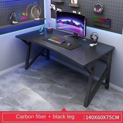 Desktop Gaming Tables Light Luxury Computer Desks Bedroom Desk Simple Office Desk and Chair Set Home Wooden Study Table