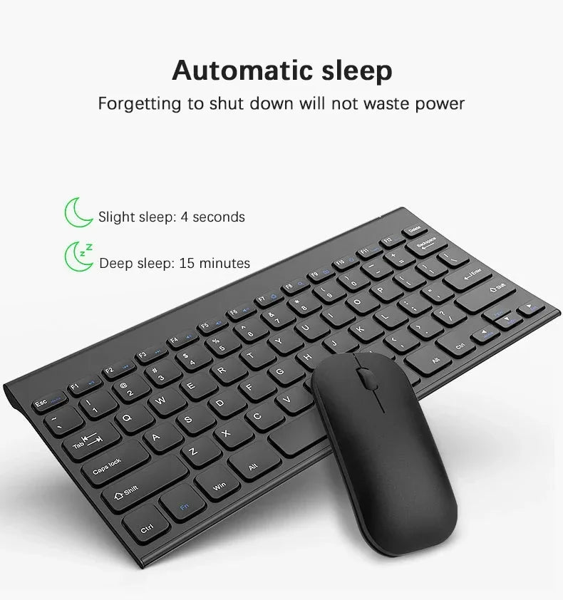 2.4G Wireless Rechargeable Keyboard Mouse