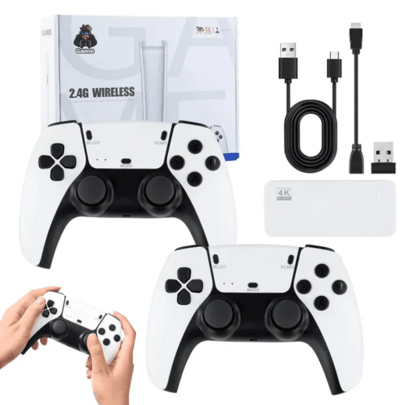 Video Game Sticks M15 pro Console 2.4G Dual Wireless Controller Game Stick 4K 20000 games Retro game For ropshiopping Xmas Gift