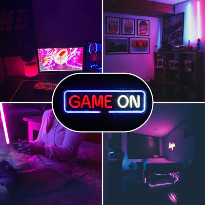 Wanxing Gamer On Neon Light Custom LED Signs Lamp Punk Men Dorm Boy Bedroom Design Additions To The Room Decor Personalized Gift