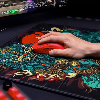 Original Esports Tiger Mouse Pad Qingsui 2 pro s + X 3 3S Large Size Professional Gaming Control Mice Mat ER Anti-skid Base Gel