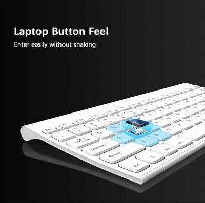 2.4G Wireless Rechargeable Keyboard Mouse