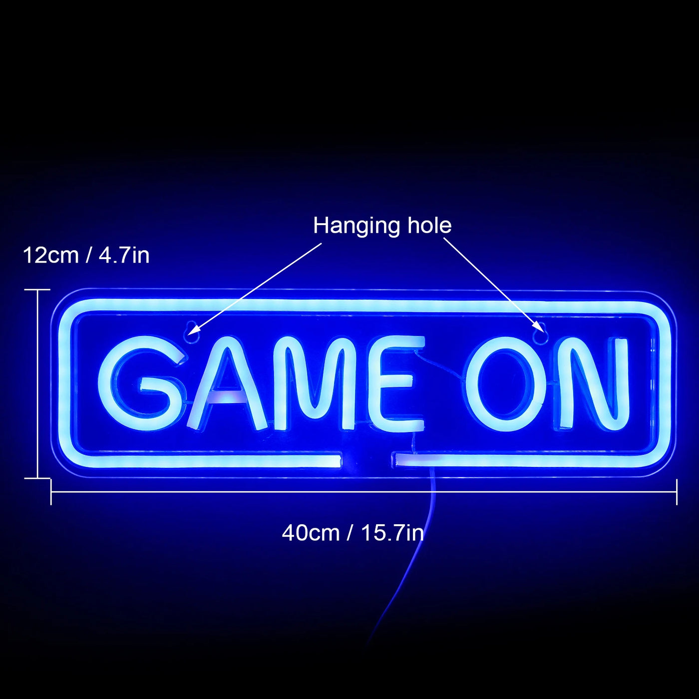 Wanxing Gamer On Neon Light Custom LED Signs Lamp Punk Men Dorm Boy Bedroom Design Additions To The Room Decor Personalized Gift