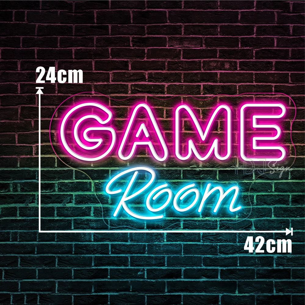 Neon Led Sign Gamer Boy Girl Room Decor Bedroom Wall Hanging Neon Sign Led Light USB Party Decor Birthday Neon Lights Cool Gifts