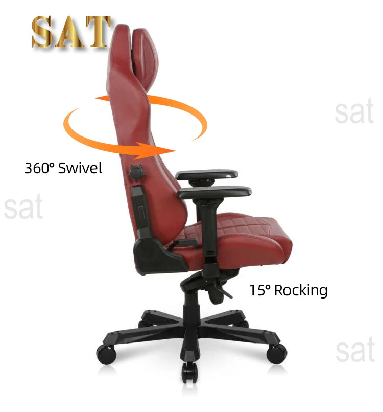 High Quality PU Leather Reclining Gaming Chair Adjustable Ergonomic Master Gamer Chair For Games