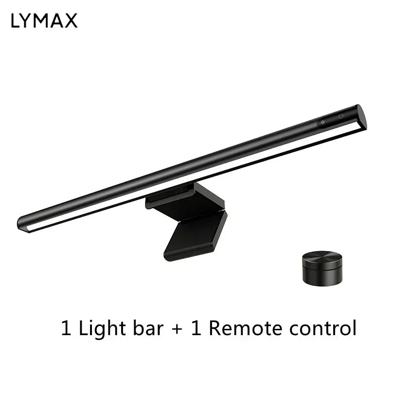 LYMAX Desk Lamp Screen bar Display Hanging Light Eyes Protection PC Computer Monitor Light Bar Wireless Remote Control