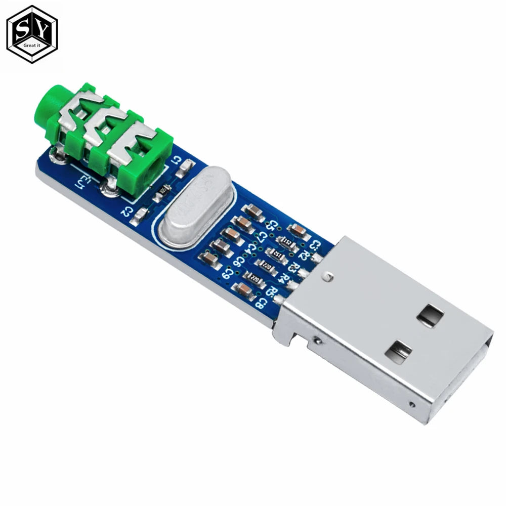 5V Mini PCM2704 USB DAC HIFI USB Sound Card USB Power DAC Decoder Board Module For Arduino Raspberry Pi 16 Bits