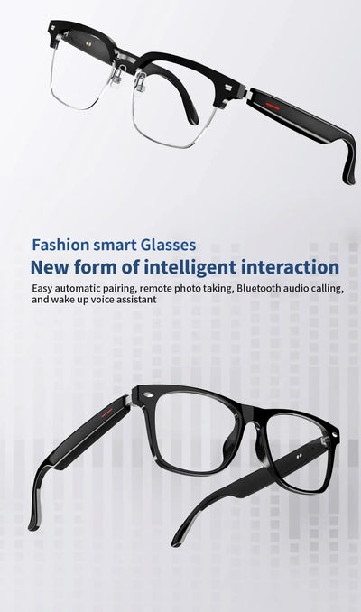 Control Camera Smart Music Sunglasses Earphones Wireless Bluetooth Headset HIFI Sound Headphone Driving Glasses Hands-free Call