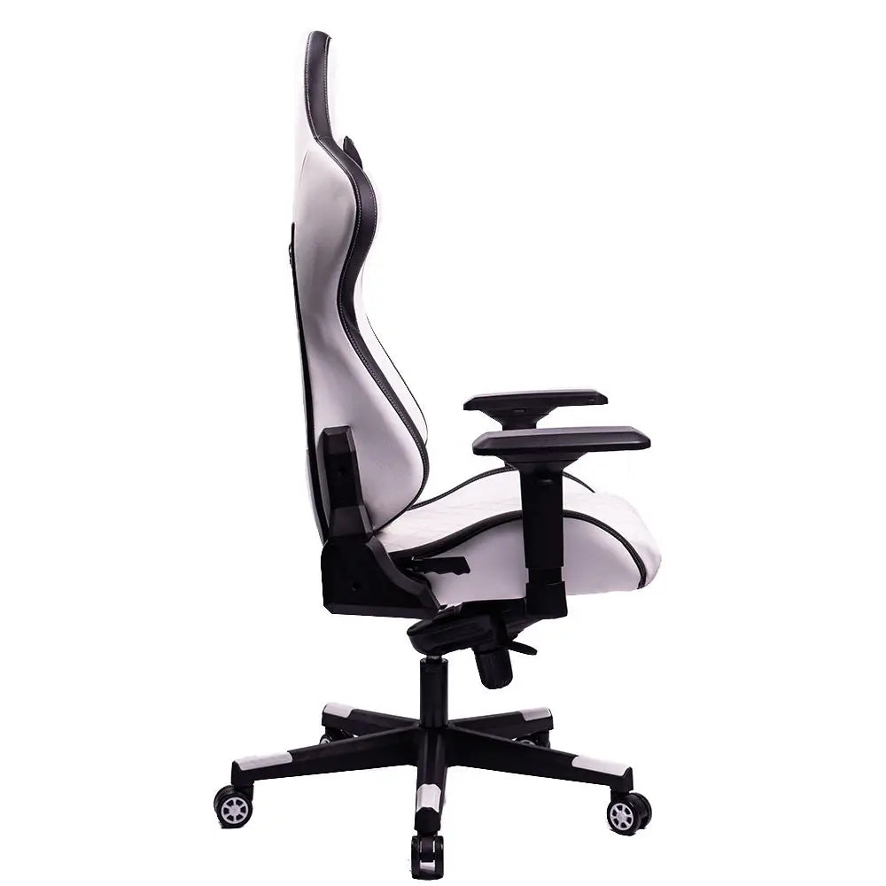 Wholesale White Synthetic Leather PP Adjustable Armrest Blanca Silla Gamer Gaming Chair