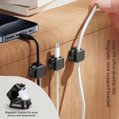 Magnetic Cable Organiser Adjustable Cord Holder