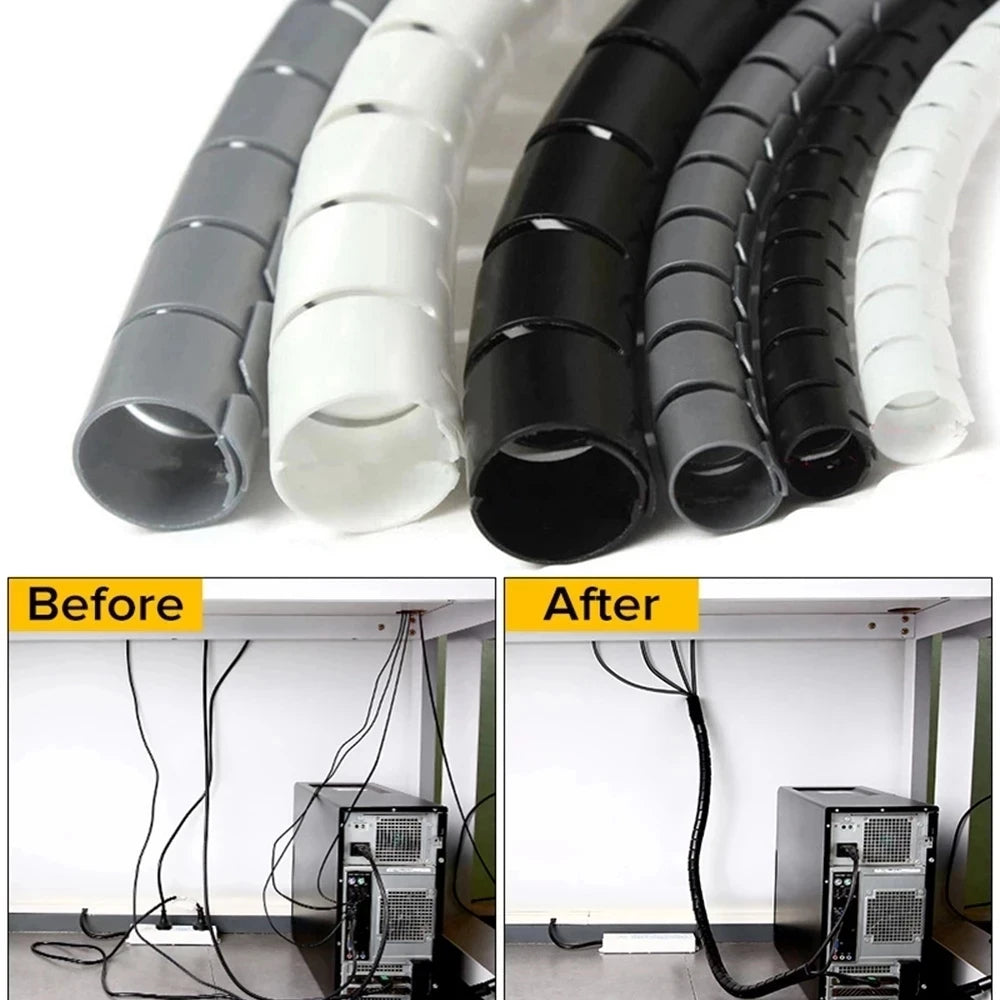 2/1M Flexible Spiral Cable Wire Protector