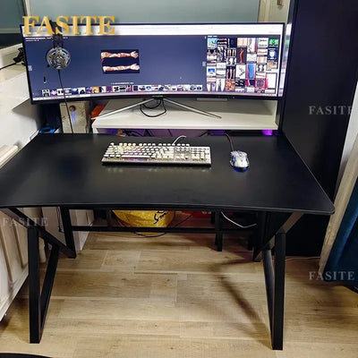 Desktop Gaming Tables Light Luxury Computer Desks Bedroom Desk Simple Office Desk and Chair Set Home Wooden Study Table