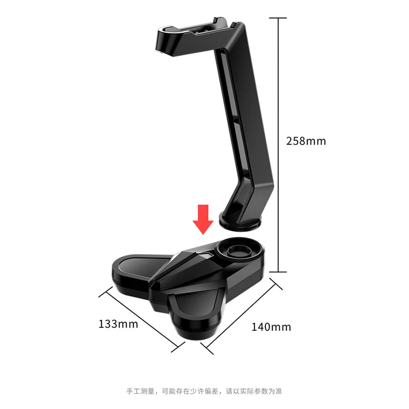 Headset Stand for Gaming Headsets Creative Earphone Holder Display Headphone Stand Desk Gaming Headphone Stand Headset Stand