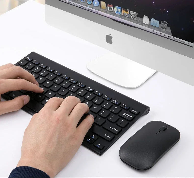 2.4G Wireless Rechargeable Keyboard Mouse