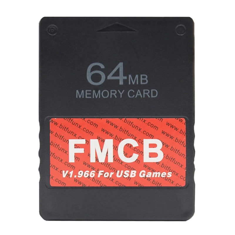 Retro Video Gaming FMCB Memory Card for PS2 Console USB HDD Games Support PS2 PS1 Games