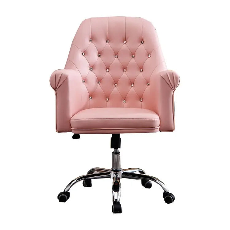 XL female live streaming host chair swivel chair gaming leather office ergonomic computer