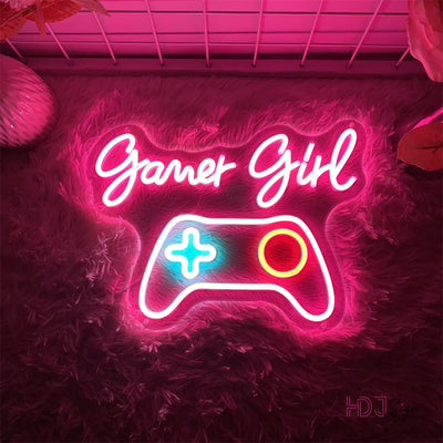 Gaming Neon Led Sign Game Room Bedroom Wall Decor Neon Lights Internet Neon Night Lights Party Bar Club Boys Girls Gamer Signs