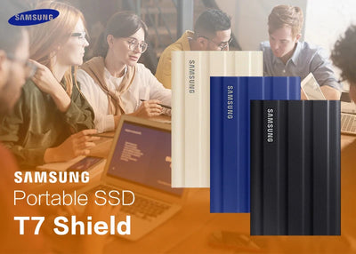 Samsung T7 Shield SSD 1TB 2TB High Speed External Solid State Disk Hard Drive Portable SSD USB 3.2 Gen2 For Desktop Laptop