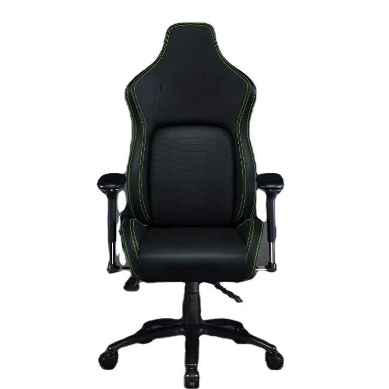 free sample leather XL razer gaming chair black high back computer race chair silla gamer