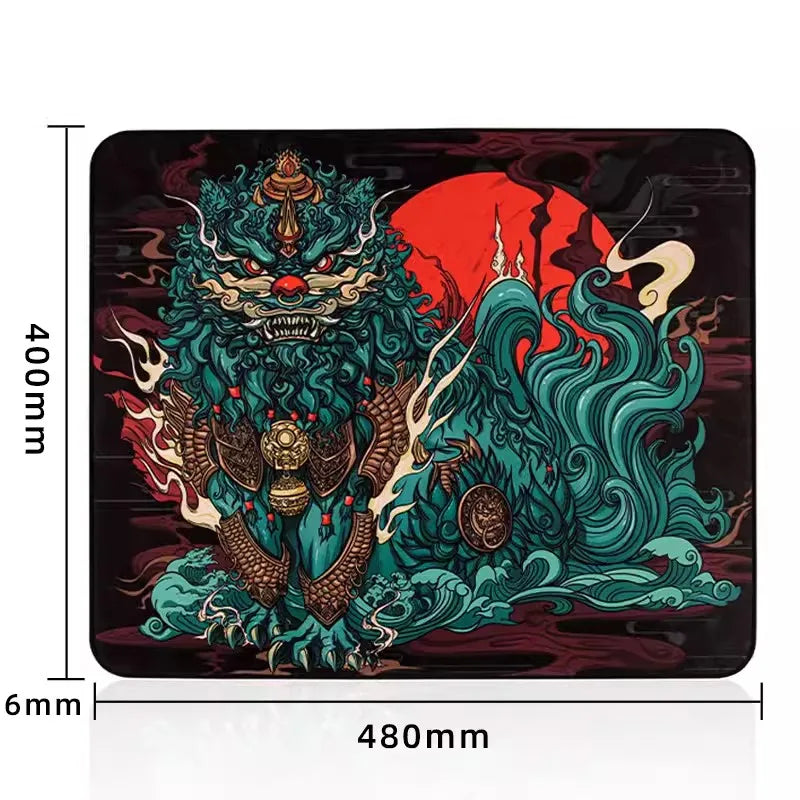 Original Esports Tiger Mouse Pad Qingsui 2 pro s + X 3 3S Large Size Professional Gaming Control Mice Mat ER Anti-skid Base Gel