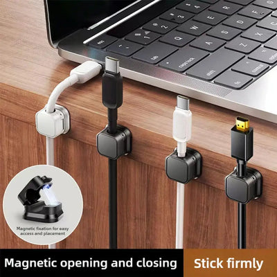 Magnetic Cable Organiser Adjustable Cord Holder