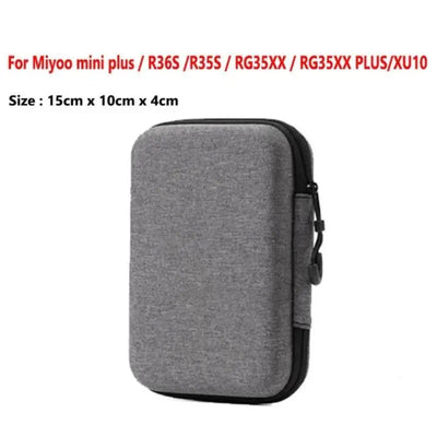 Protect Game Storage Case for Miyoo Mini Plus M17 R36S R35S Portable Storage Console Bag Carry Case for Anbernic RG35XX XU10